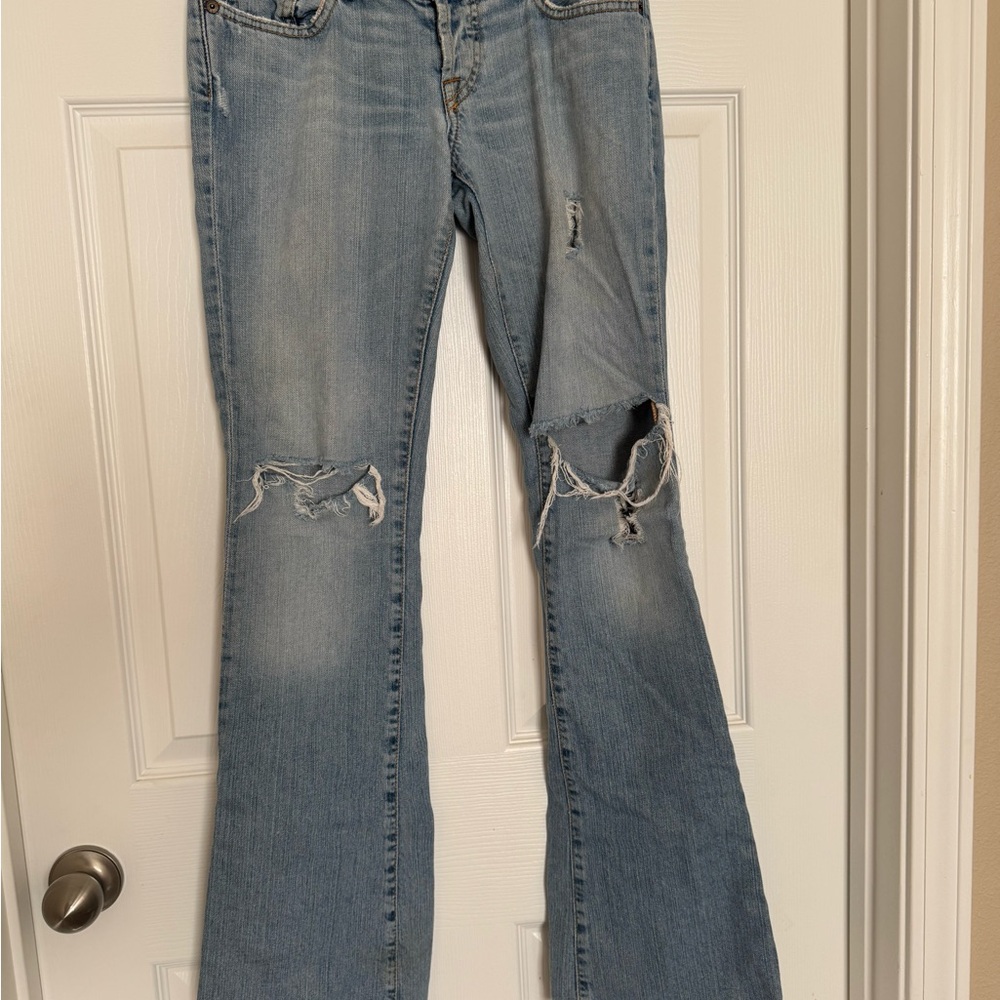 Lucky Brand Dungarees Flare Jeans